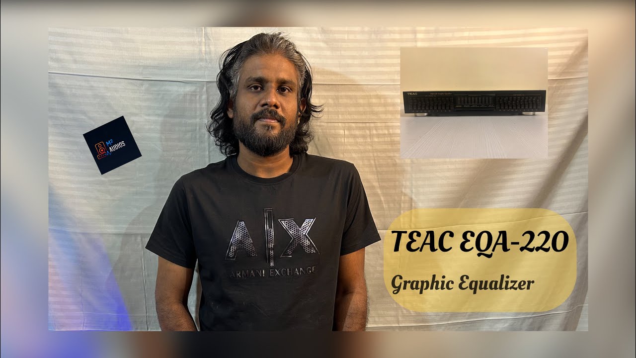 TEAC EQA-220 Graphic Equalizer | Full Specs& Sound Check Clean Condition | Msquare Audios | Sale