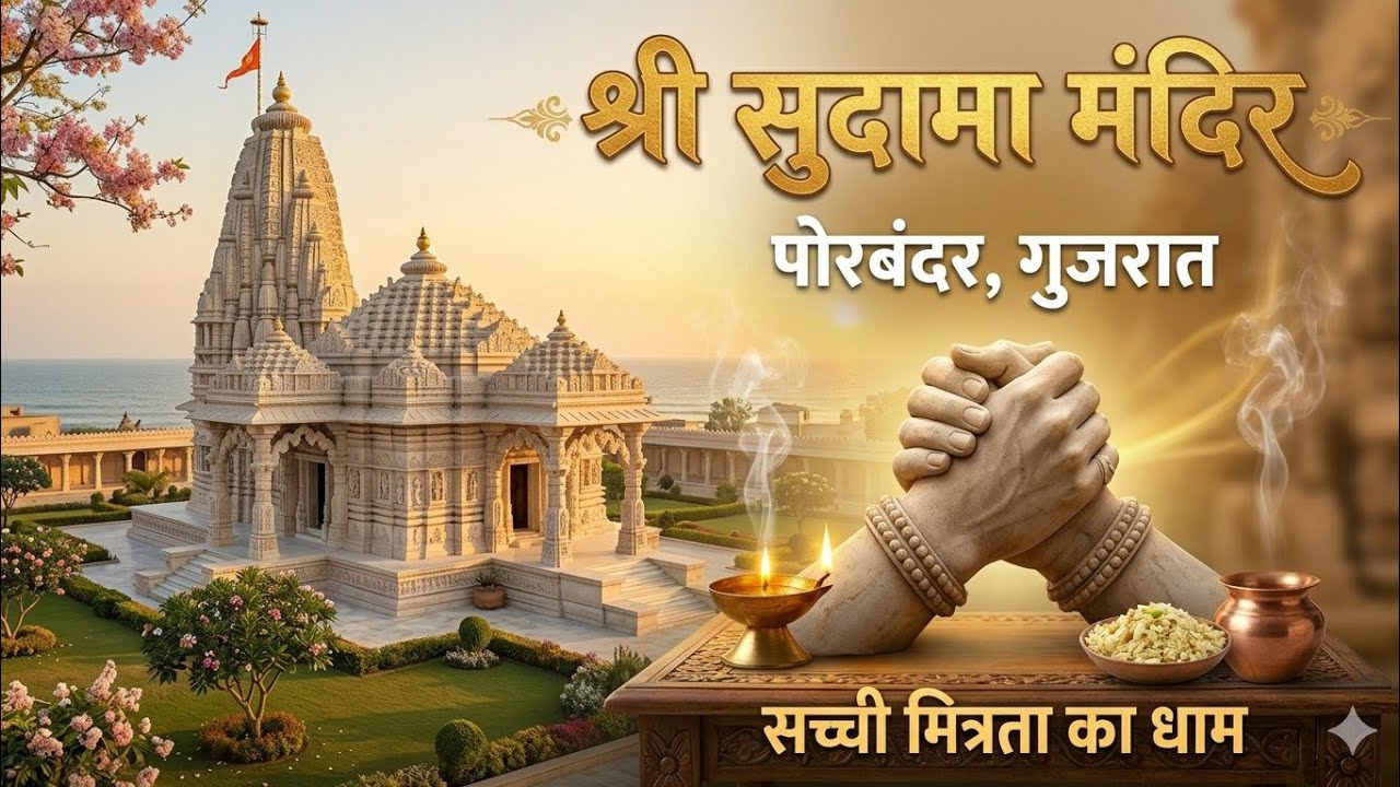 श्री केदारेश्वर महादेव मंदिर और सुदामा मंदिर  पोरबंदर गुजरात 