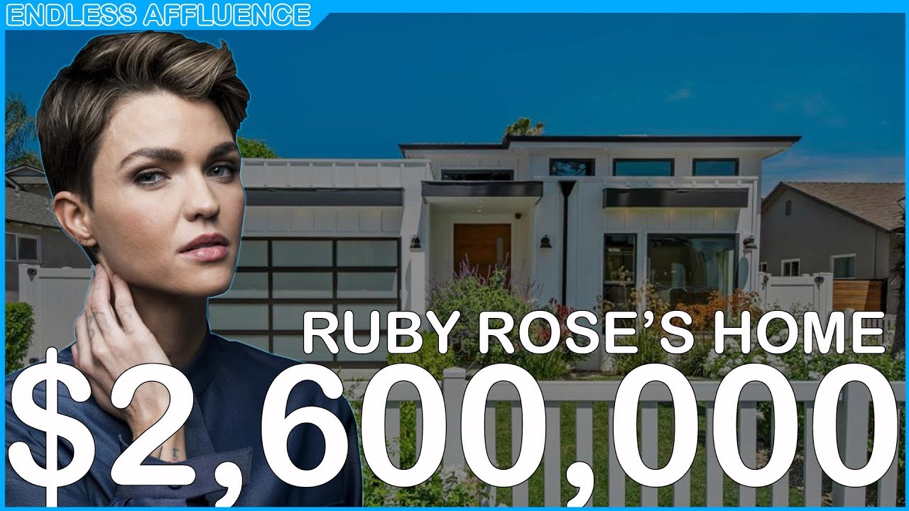 Home Tour of Ruby Rose at LA
