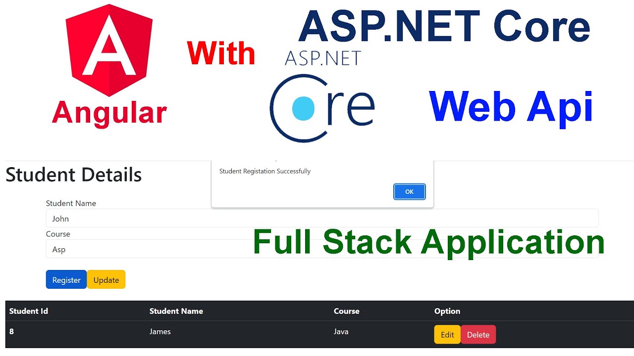 Создавайте потрясающие CRUD-приложения с помощью Angular и ASP.NET Core!
