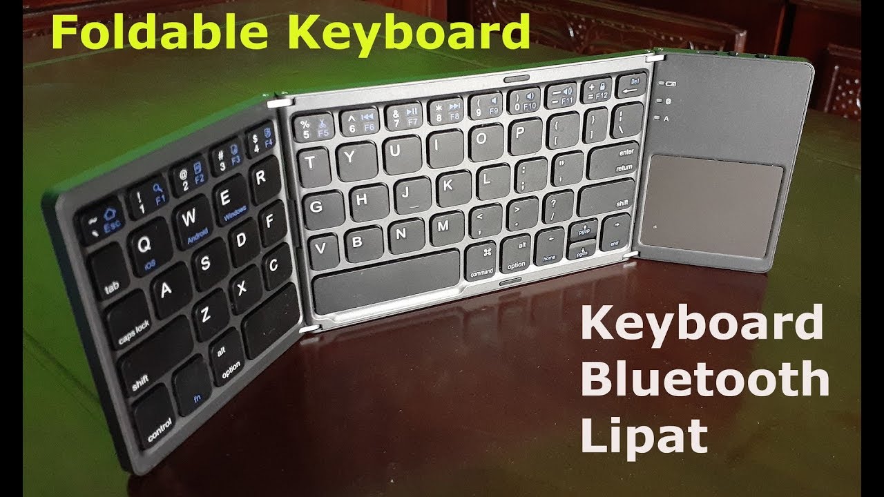 Keyboard Bluetooth Lipat | Foldable Keyboard | Bahas Ini