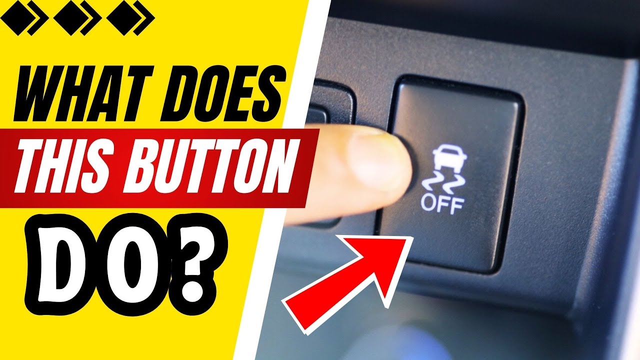 What Traction Control Button Does and Why You Would turn it Off