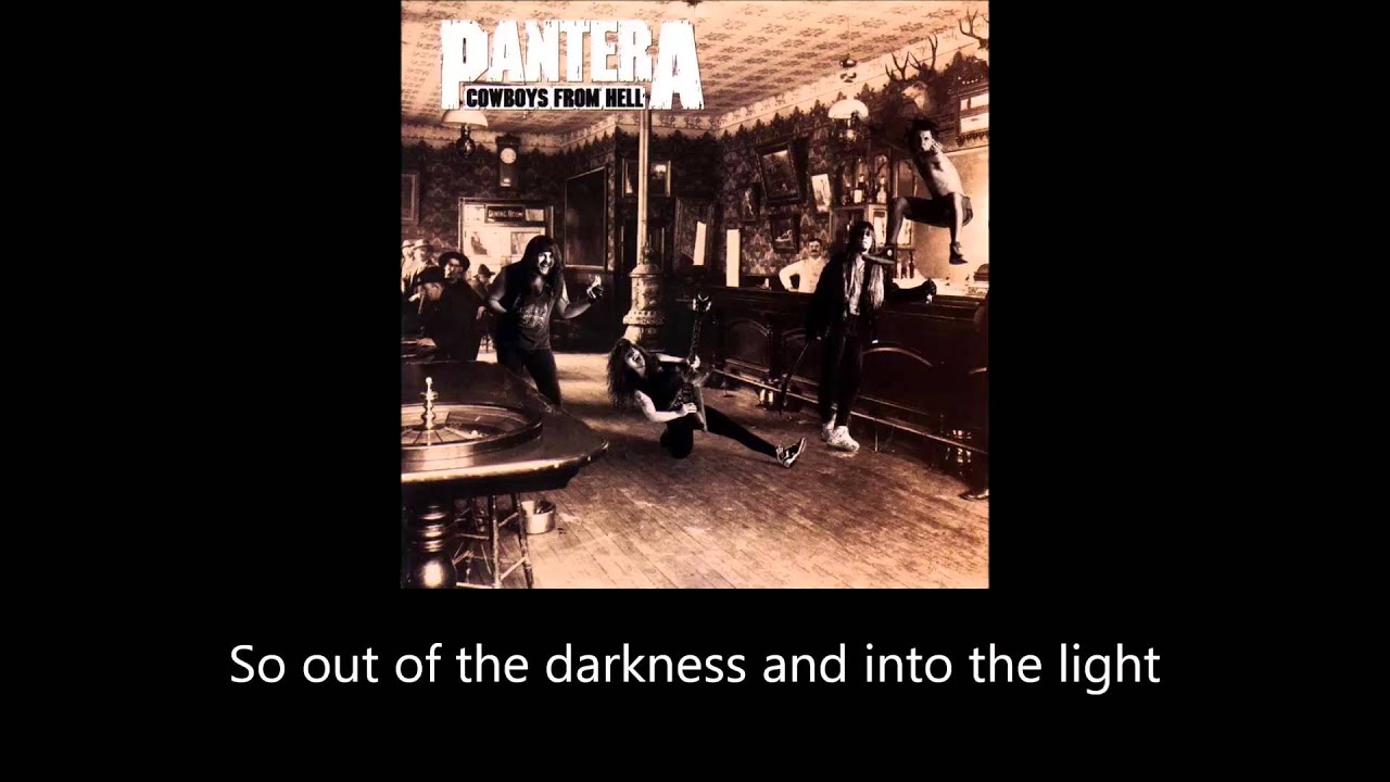 Pantera - Cowboys from Hell (Lyrics)