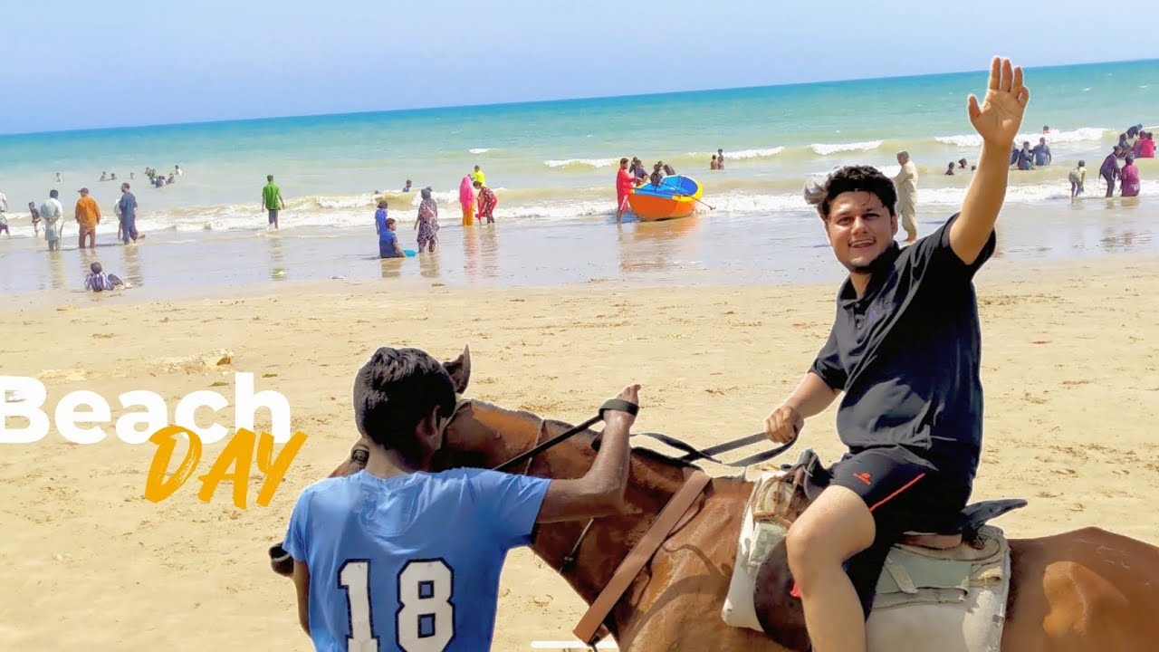 Samandar ki Ser ki aj Maza agaya | Outing to the beach | Usman Karim | Vlog