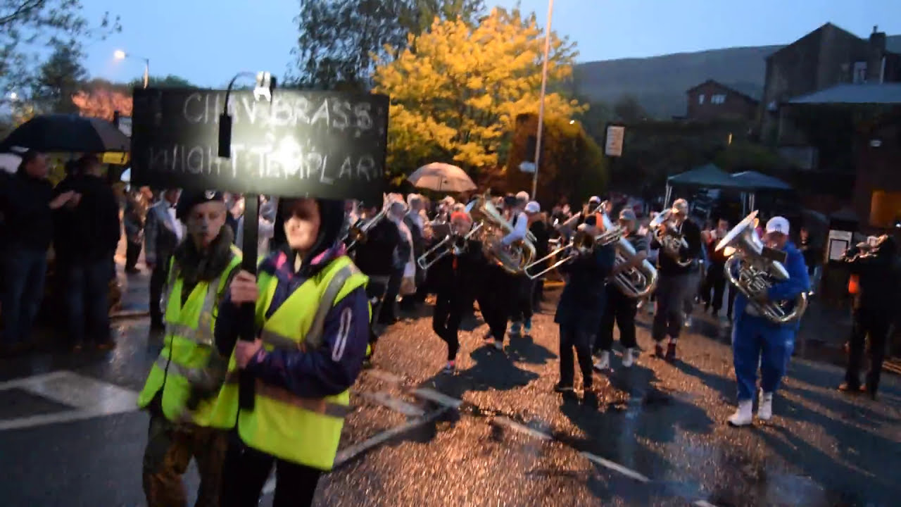 CHAV Brass march at Diggle 2016