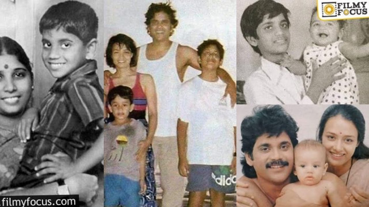#Nagarjuna Rare and Unseen Pics | #HBDKingNagarjuna | #Nagarjuna Akkineni | FIlmyfocus.com