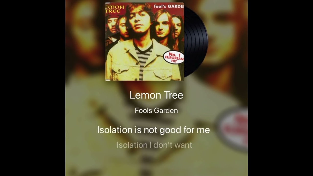 Lemon Tree- Cover