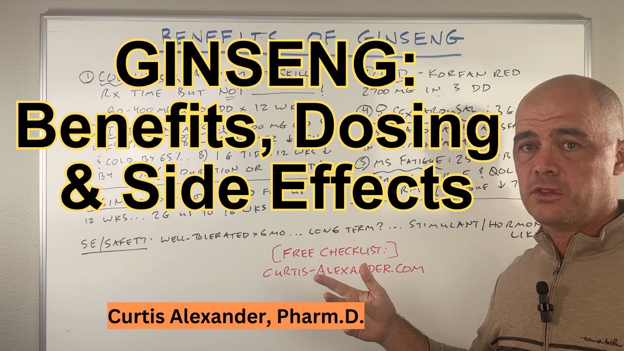 Pharmacist Reviews Panax Ginseng: Proven Benefits, Dosing, Side Effects + Safety