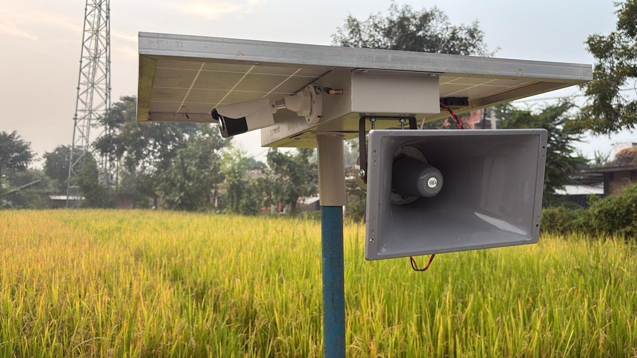 AI Powered Offline/Online Camera with Siren | Detects Elephant, Bear, Leopard & Sends Call/SMS Alert