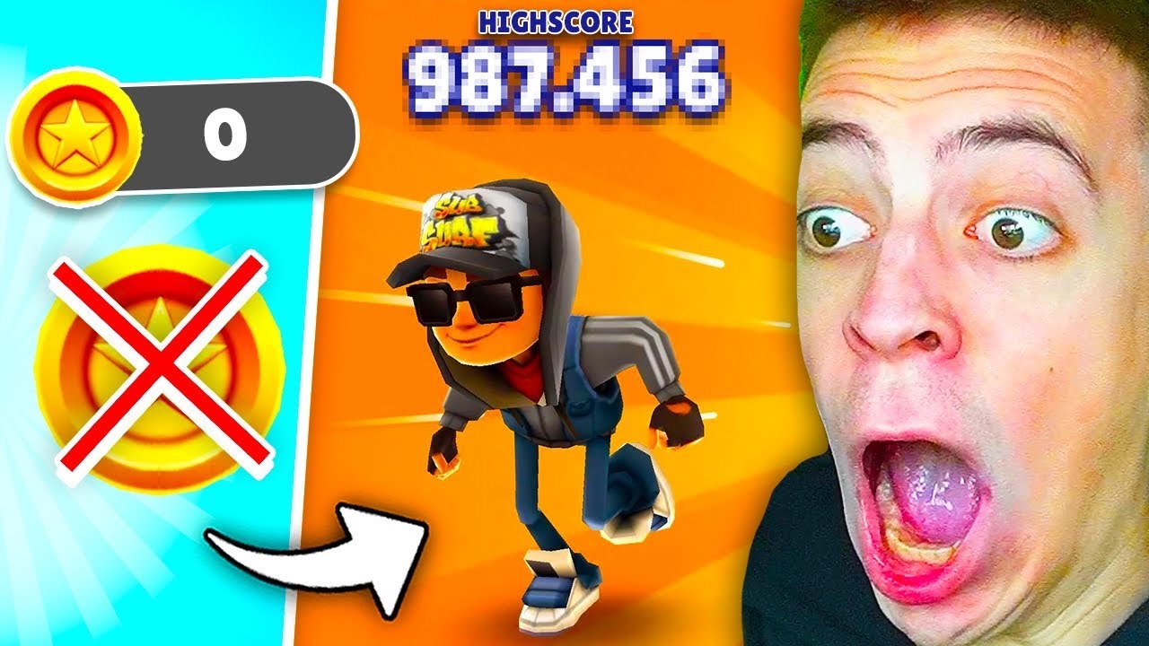 ClashGames SPIELT SUBWAY SURFERS aber MÜNZEN SIND VERBOTEN! 🚫😲 (6 MONATE Pause!)