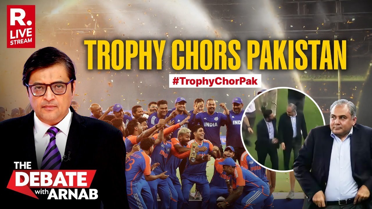 Debate With Arnab LIVE: Trophy 'Chors' Pakistan Hide India's Asia Cup In Dubai