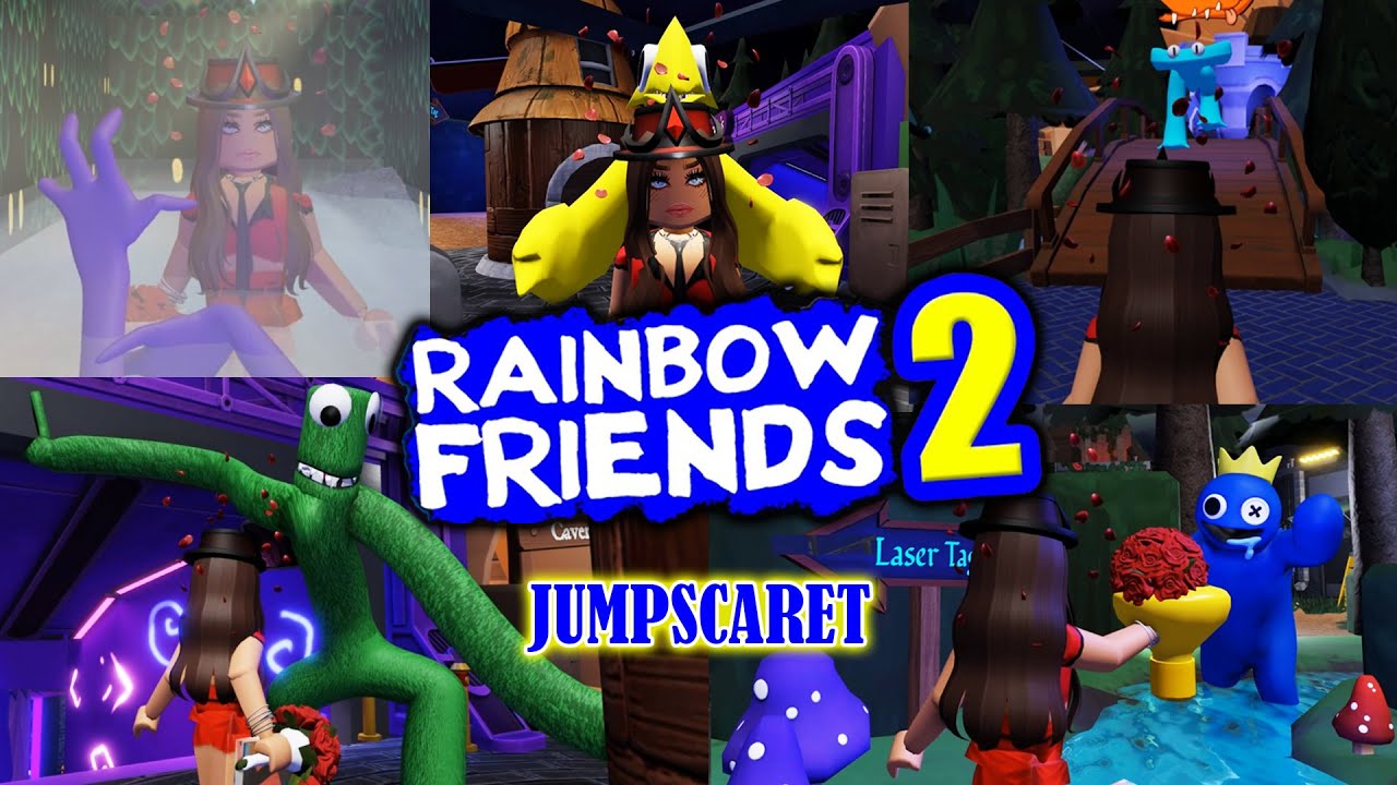 RAINBOW FRIENDS 2 JUMPSCARET! (Roblox)