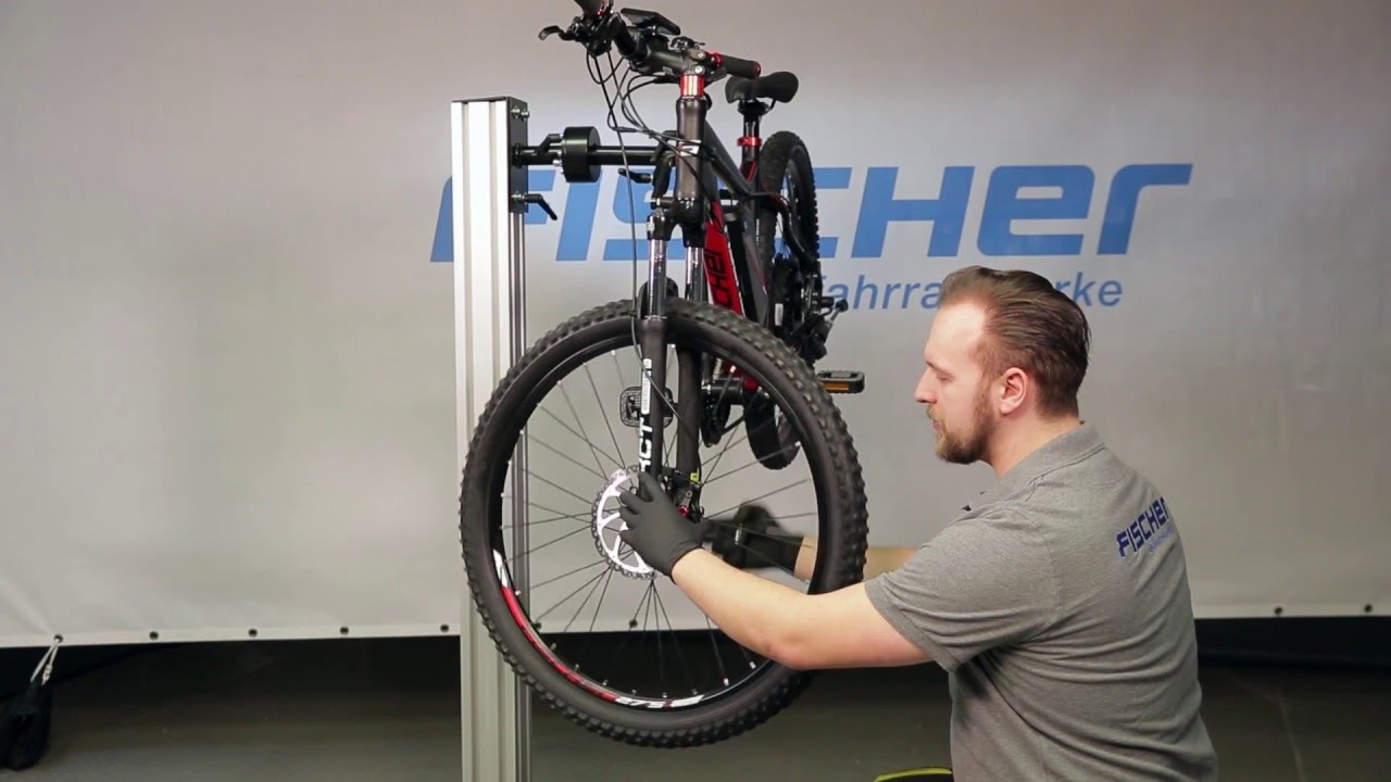FISCHER - Scheiben Bremsen einstellen/ Adjust disc brakes