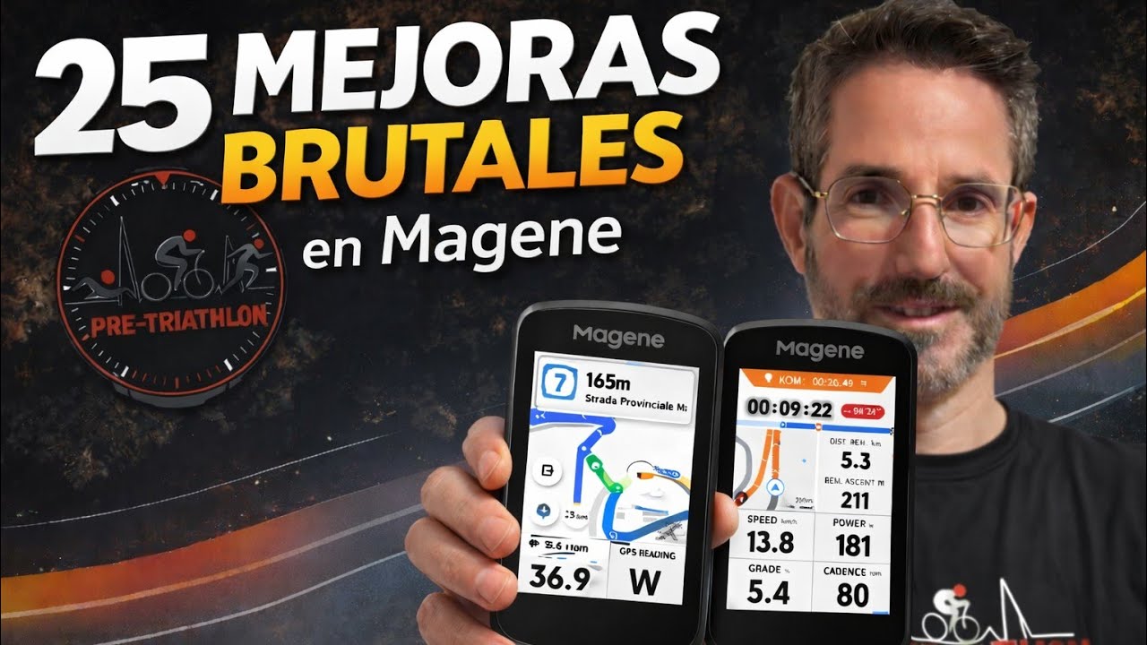 👉 25 MEJORAS BRUTALES en Magene C606 y C506 | Subidas, navegación, sensores y más