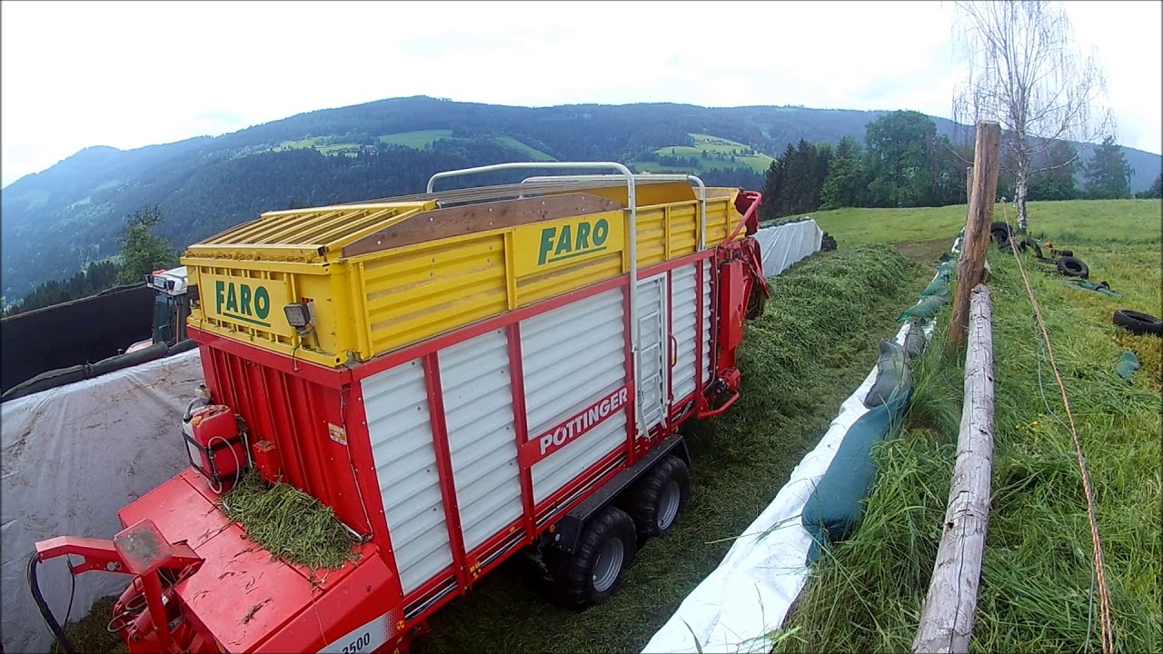 Vom 1.Schnitt bis zum Maislegen
