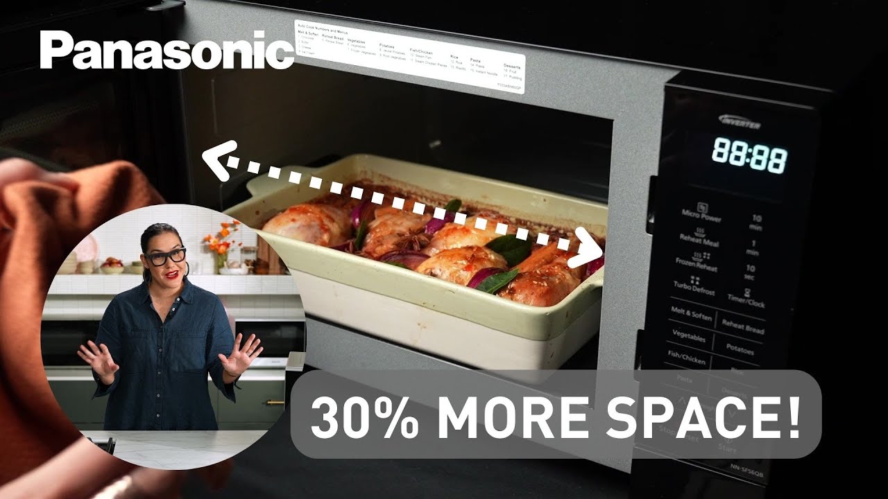 Panasonic Flatbed Microwave Ovens Explained with Marion Grasby