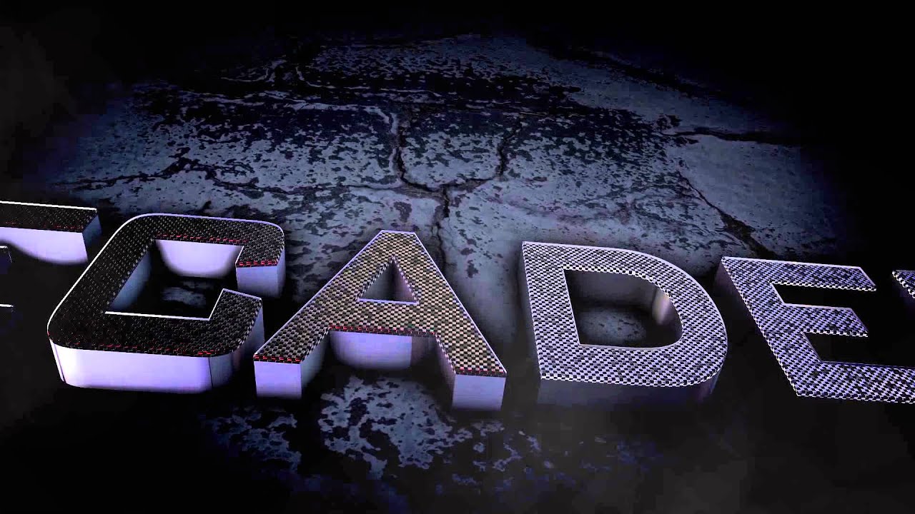 After effects 3D text Intro