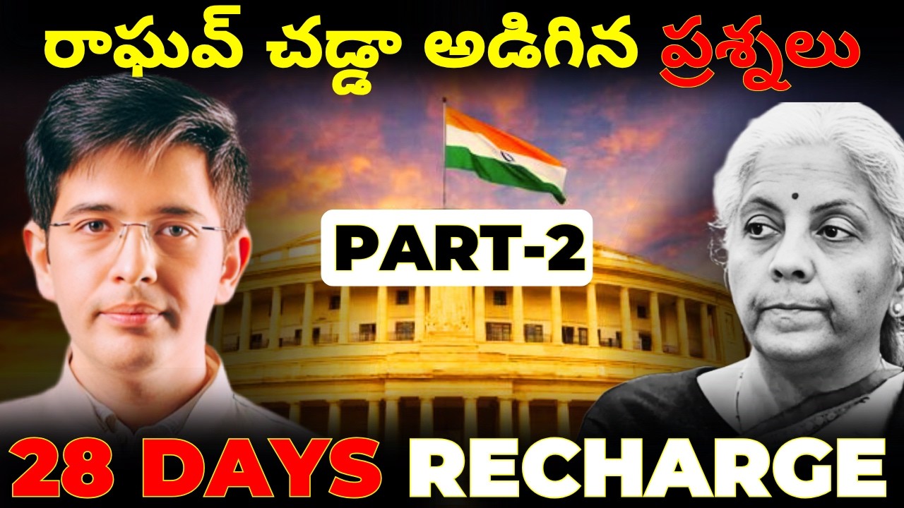 Raghav Chadha vs Government Part 2 | Viral Parliament Questions Explained