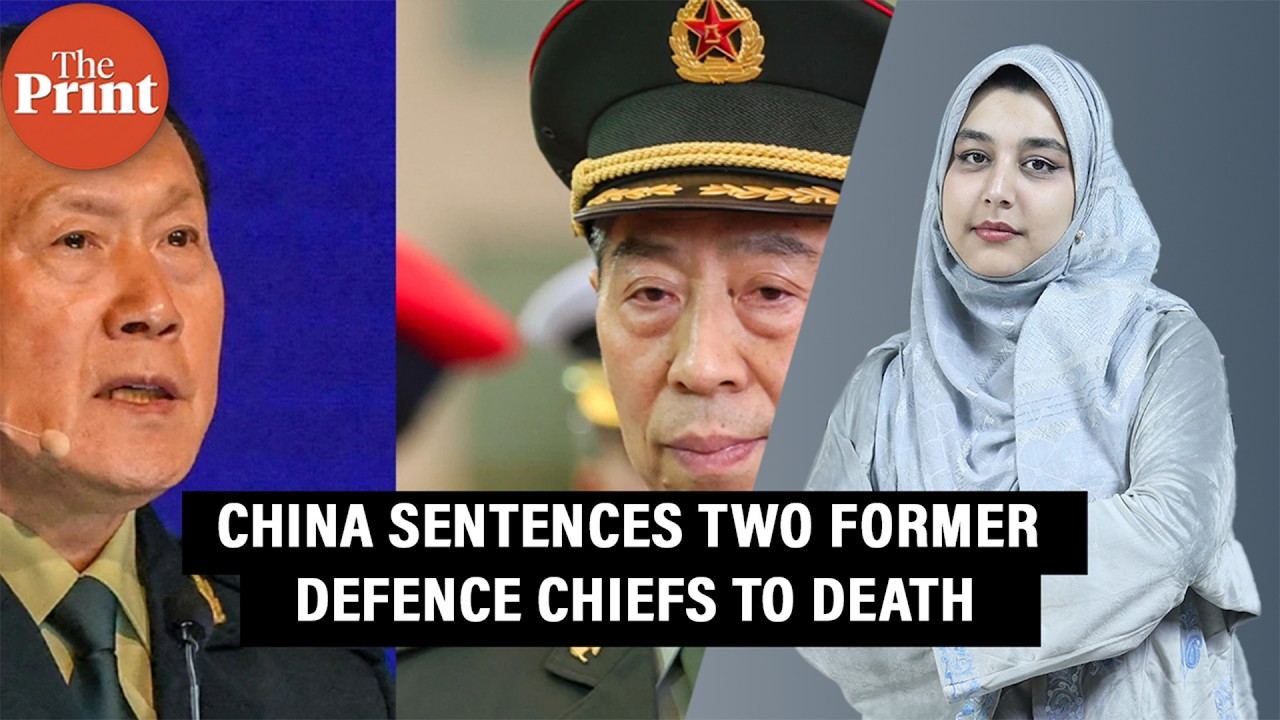 Why China's two former Defence Ministers have been given suspended death sentences