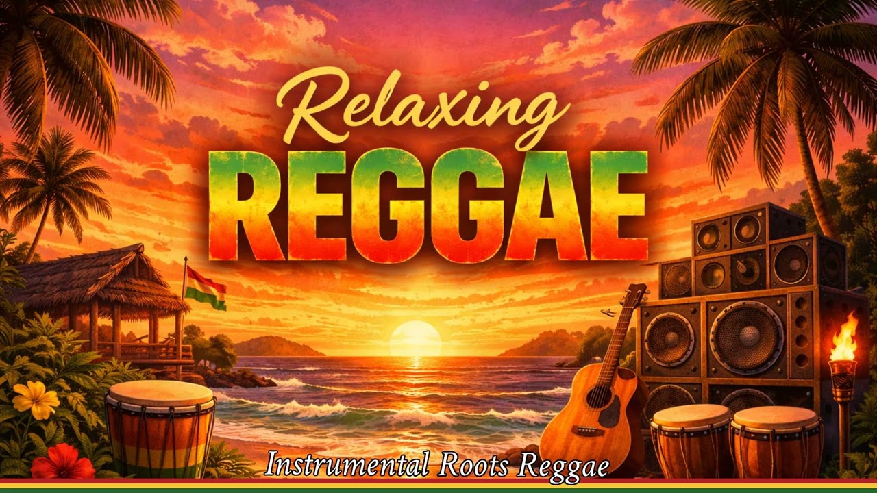 RELAXING REGGAE VIBES 2026 💛🌴 Smooth Island Grooves • Laid Back Roots • Pure Positive Instrumentals
