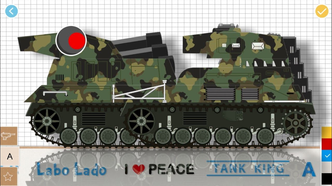 Tank truck - Labo brick tank - labo tank - 180.CC