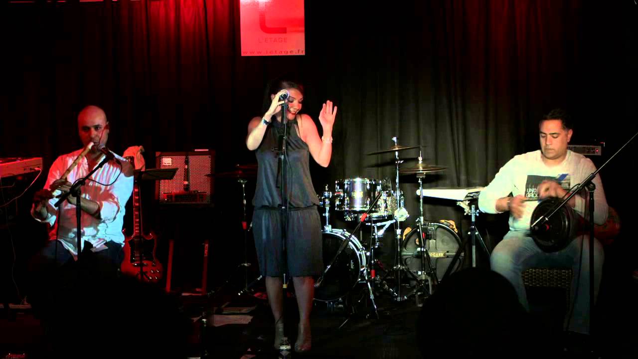 Al Li Tgharrab, Donia Massoud @ L'Etage, Paris avril 2015, دنيا مسعود ع اللي اتغرب