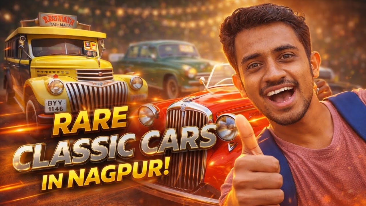 Nagpur Vintage Car Exhibition 2026 Exclsuive Stories of Iconic Vehicles #Nagpurvintagecars 