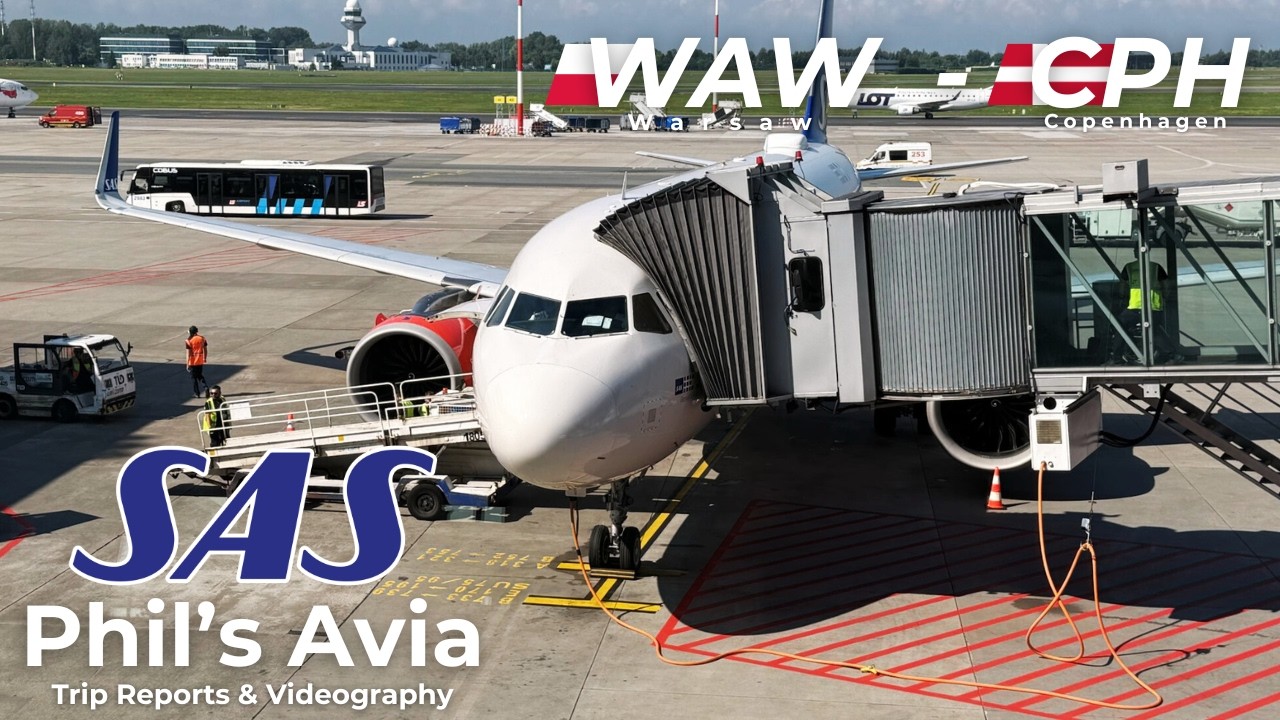 TRIP REPORT | SAS Scandinavian Airlines [Economy Class] Airbus A320neo | Warsaw ✈︎ Copenhagen