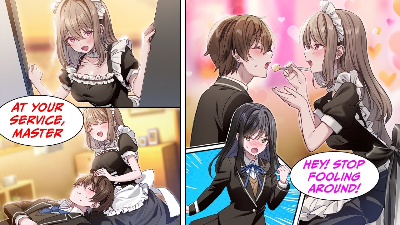 [Manga Dub] A maid convinced me to buy her services for 5 days, so she stays with me but... [RomCom]