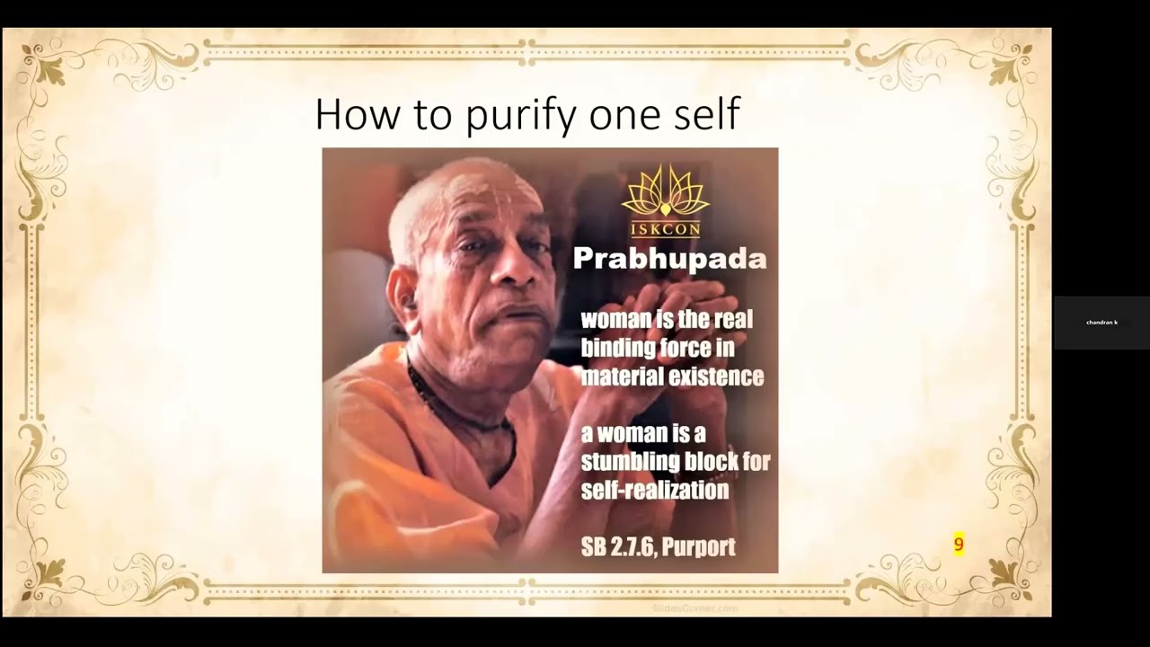 Chandran SB Class119 22Mar2025 SB C1 Ch 2 Divinity and Divine Service   video