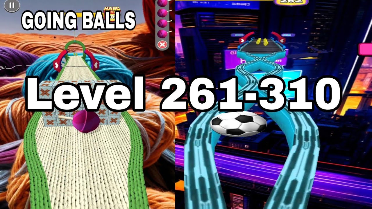 Going Balls SpeedRun Gameplay | Levels 261–310 | Android & iOS