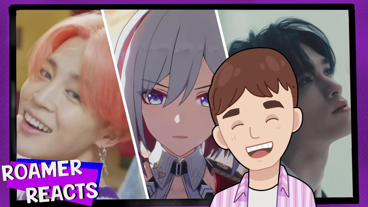 BTS Boy With Luv, Honkai Star Rail Topaz and Jingliu Trailer Reaction  (Roamer Reacts)