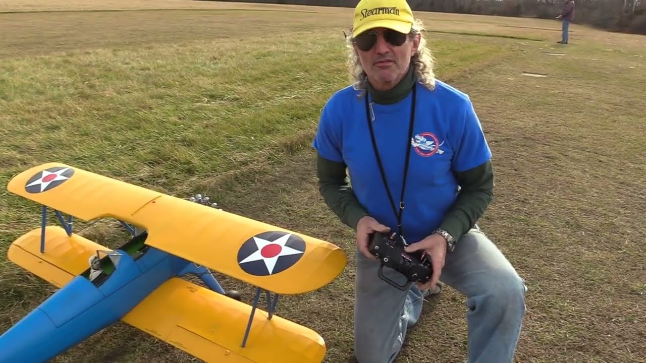 Boeing PT 17 Stearman RC Airplane