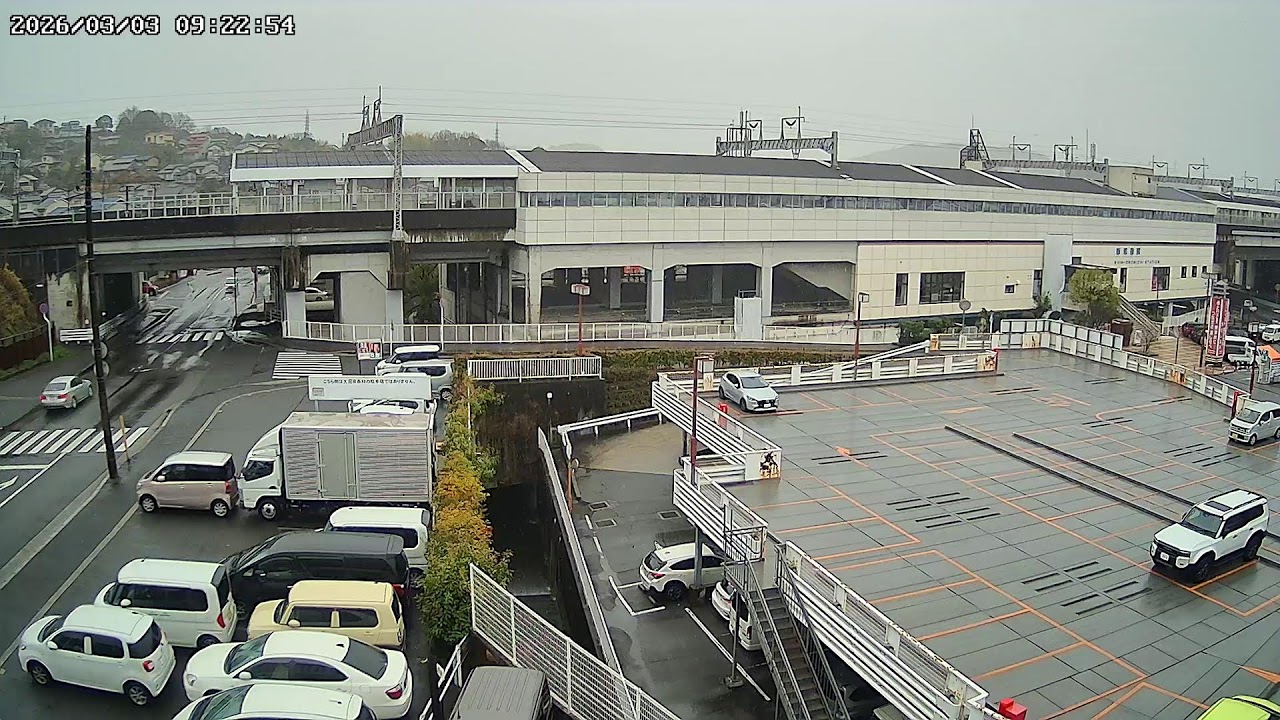 広島県尾道市栗原町新尾道駅前ライブカメラHiroshima Onomichi Kurihara Live Camera.world.cam