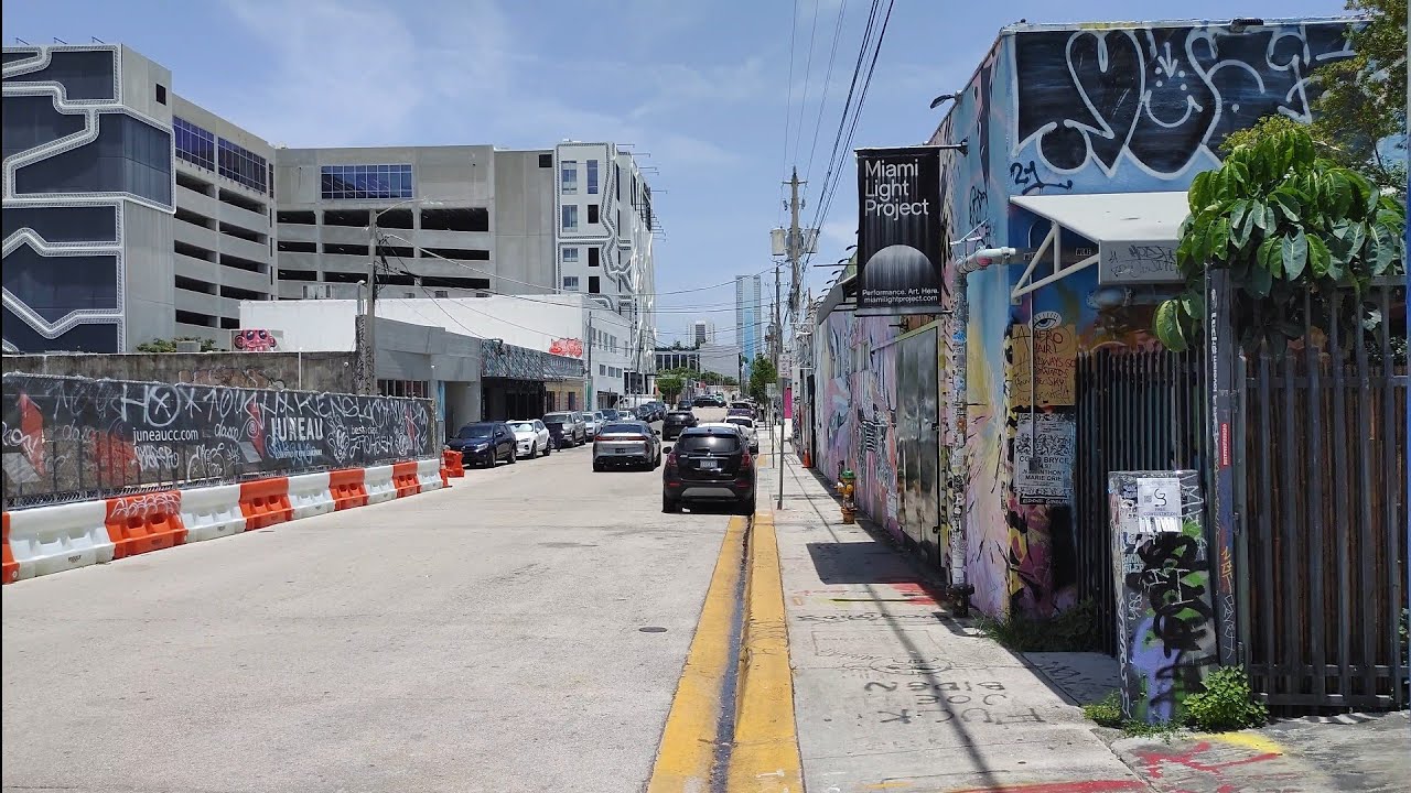 4K Wynwood , Summer Walking Tour , Miami FL July 11 2023