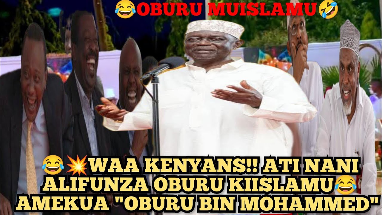 😂💥GEN Z'S LAUGHS AT OBURU ODINGA AS HE STRUGGLES TO SPEAK ISLAM🤣ATI NI 
