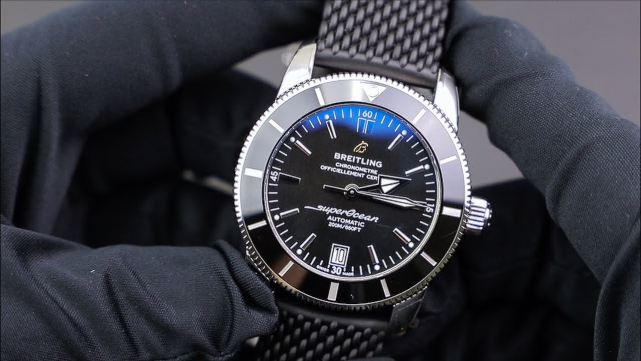 Breitling Superocean Heritage II 42 AB2010121B1S1 Unboxing + Macro Presentation