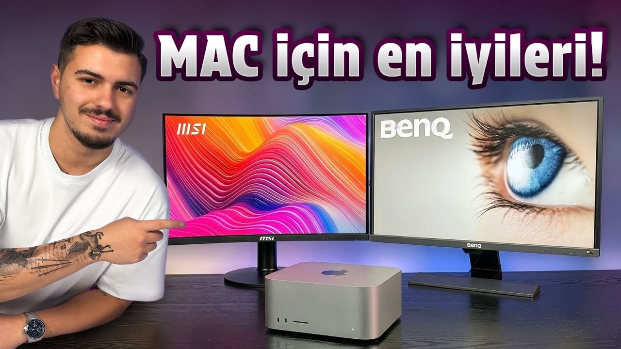 Apple Studio Display’e servet ödemeyin! | Mac uyumlu en iyi 4K monitörler