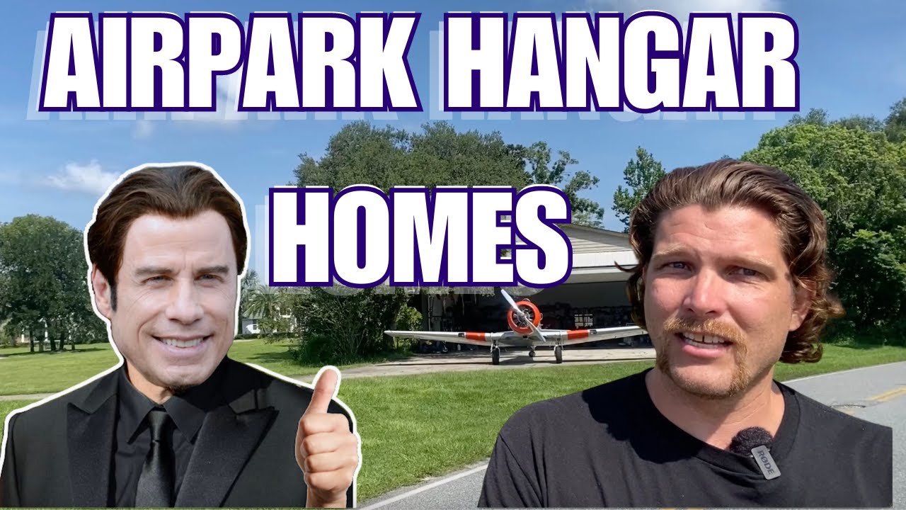 Airpark Home Tour Florida- Spruce Creek Fly in