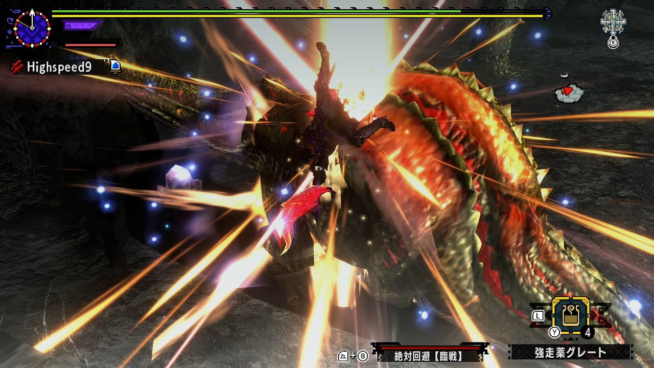 【MHXX】G級イビルジョー エリアル双剣ソロ　05'57
