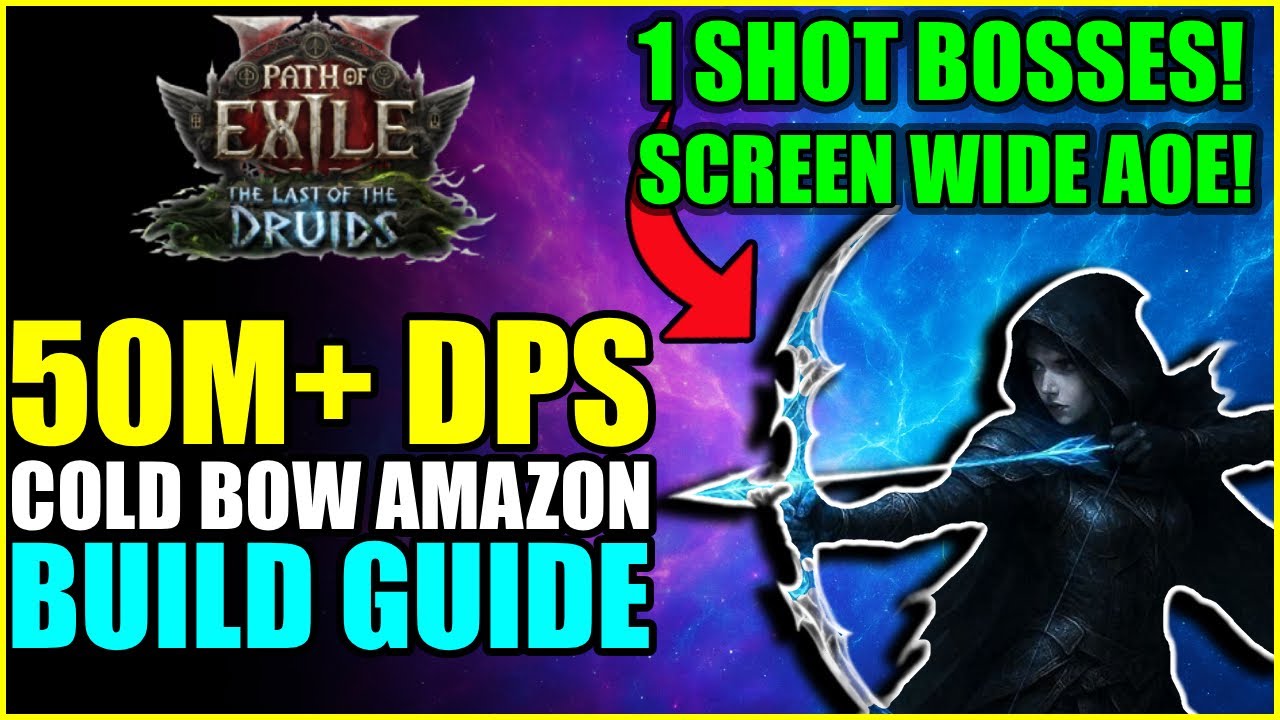 Path of Exile 2 | UPDATED 50M+ DPS! Strongest Bow Amazon Build! (PoE 2 0.4 Huntress Guide)