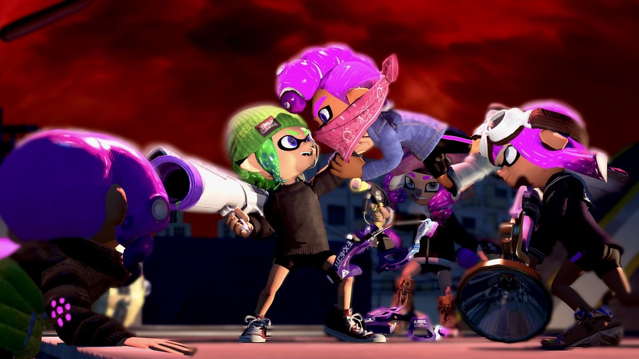 TROLLING ANGRY SPLATOON NERDS (1 VS 4!!!)
