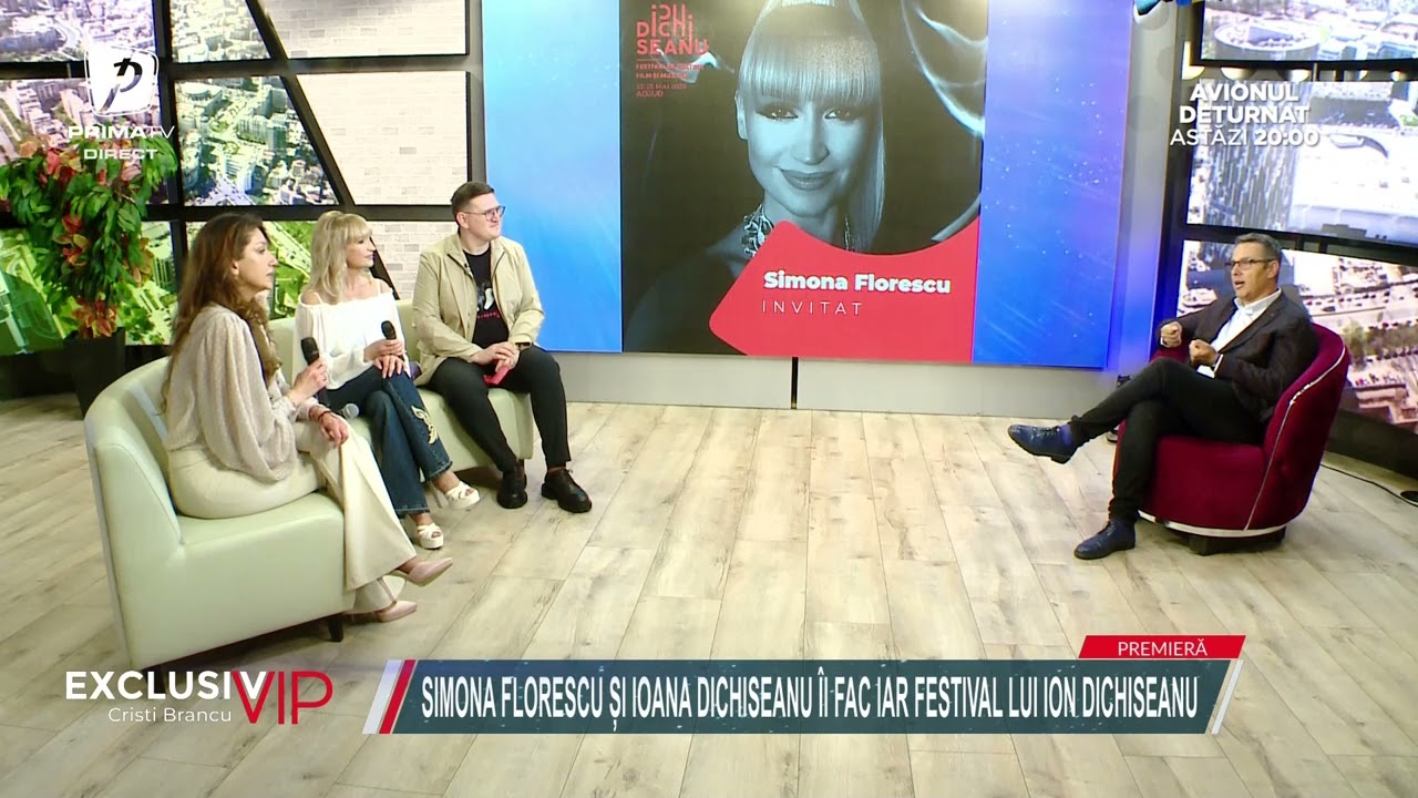 Simona Florescu și Ioana Dichiseanu îi fac iar festival lui Ion Dichiseanu