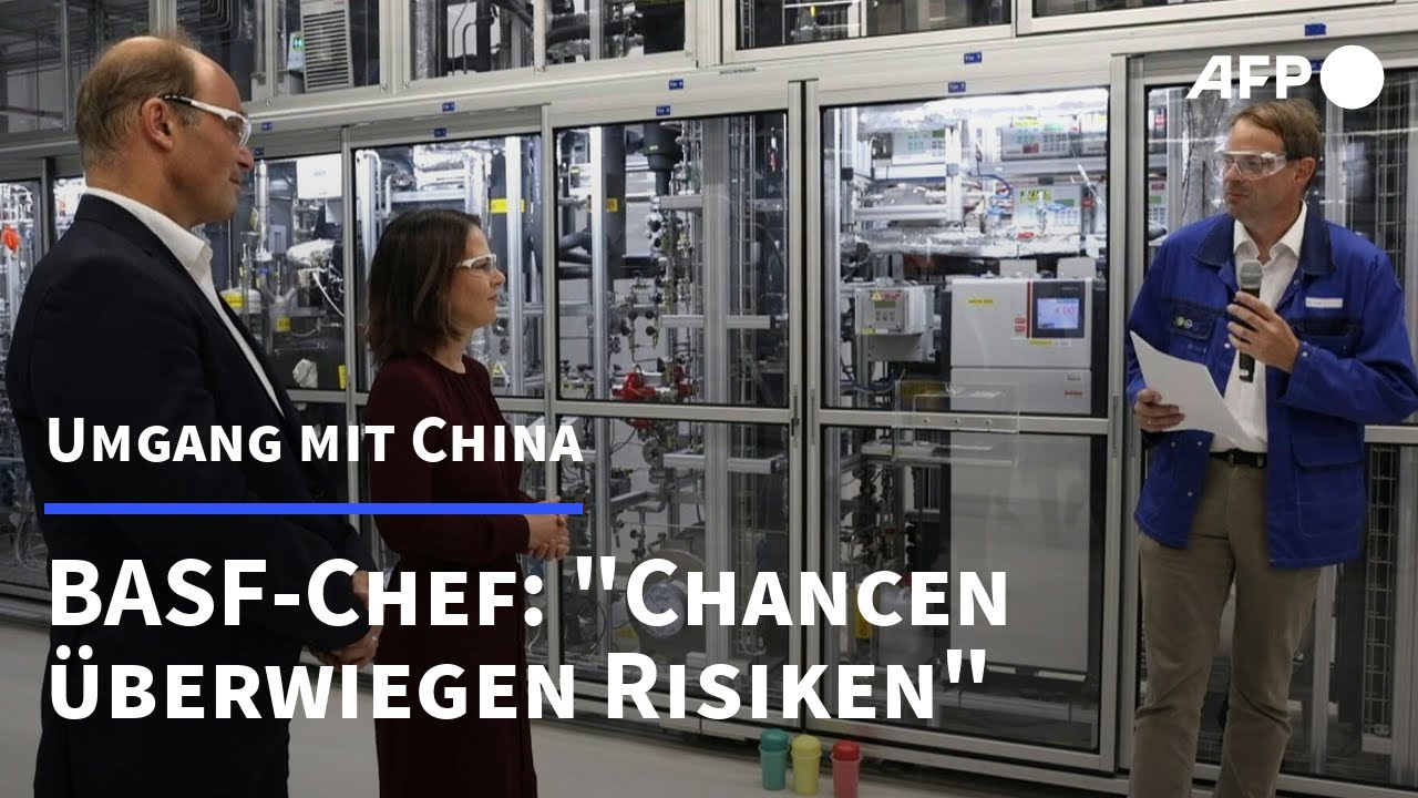 BASF-Chef: Chancen in China überwiegen die Risiken | AFP