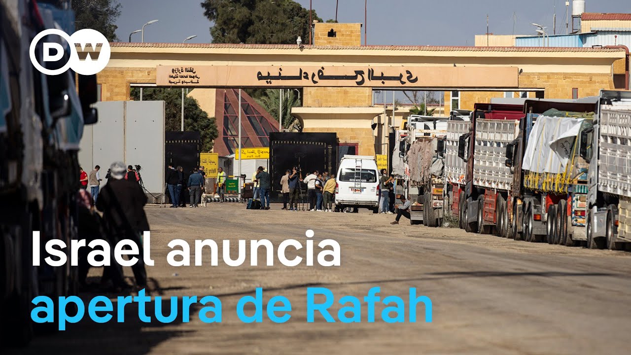 Tras el entierro del &uacute;ltimo reh&eacute;n israel&iacute; en Gaza, Israel afirma que reabrir&aacute; el paso de Rafah