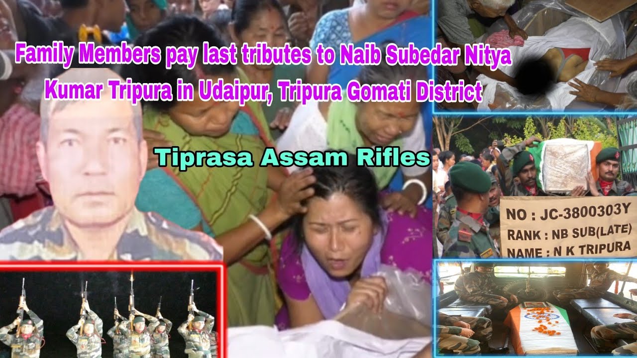Tiprasa Assam Rifles Naib Subedar Langma Chokha Mang Kwthwi Sokpaikha Paithakni nairwkmung