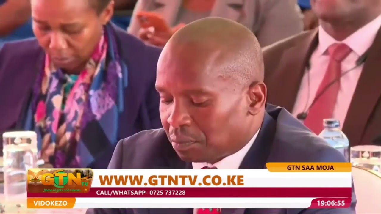Deputy President Rigathi Gachagua together with Cabinet Secretary Kithure Kindiki lead in drug fight