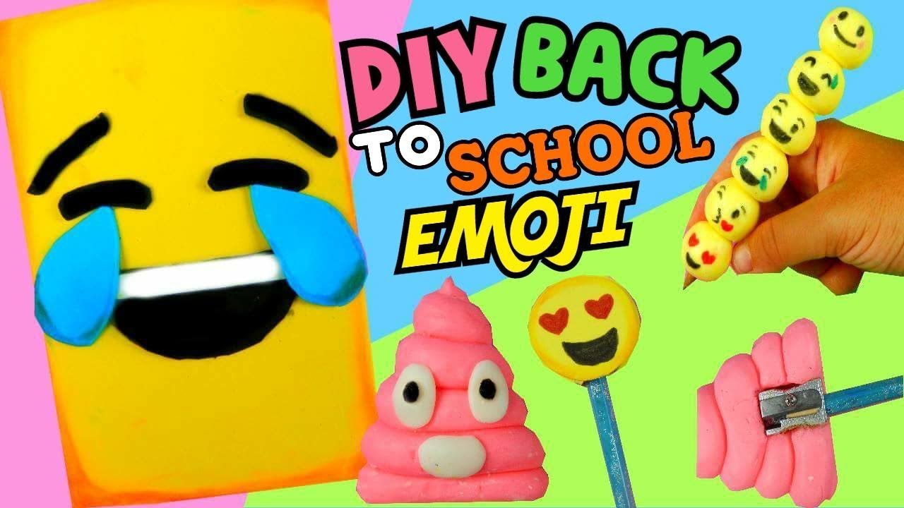 BACK TO SCHOOL EMOJI! (QUADERNO EMOJI,PENNA,GOMMA DA CANCELLARE E ALTRO..) Iolanda Sweets
