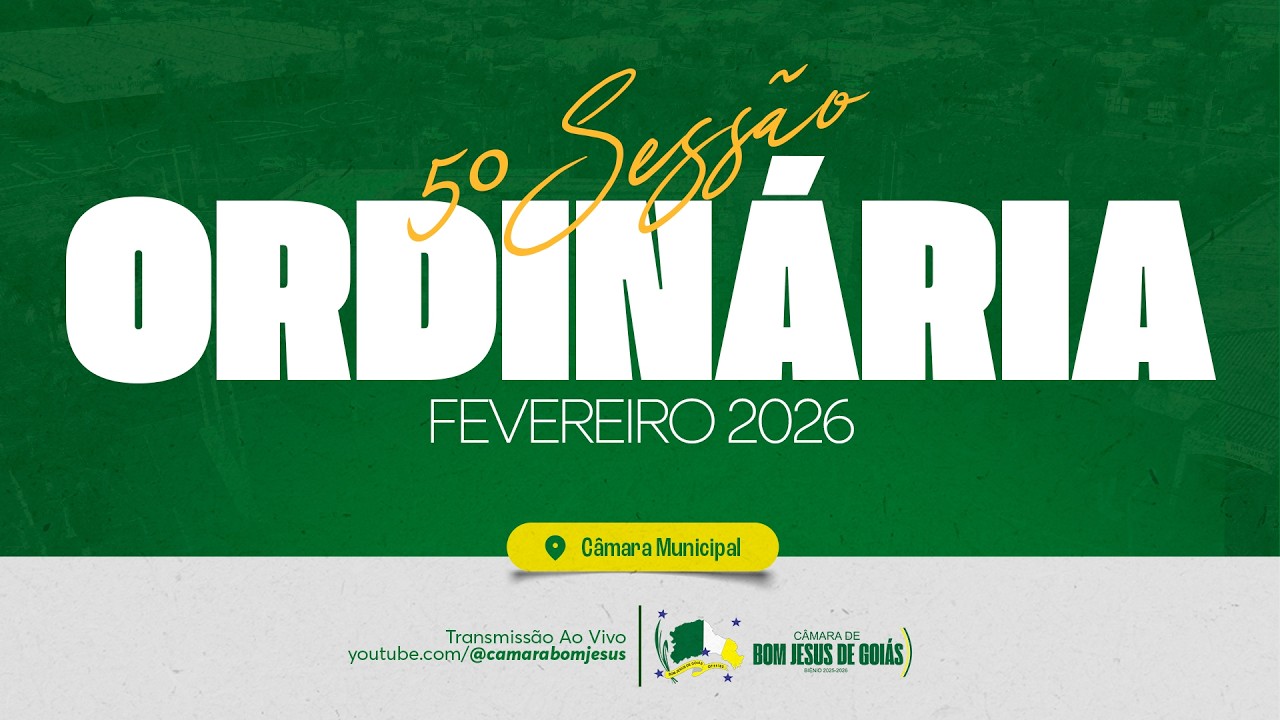 SESSÃO ORDINÁRIA (FEVEREIRO 2026)