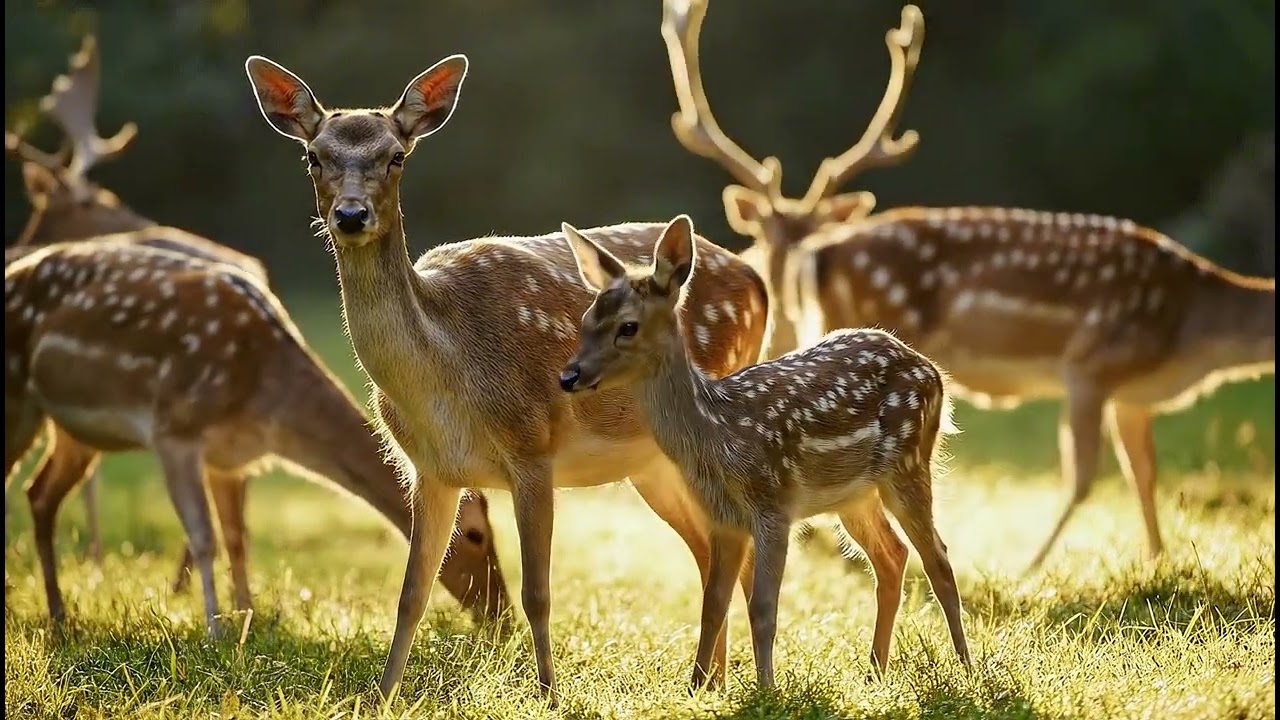 Epic Lion Hunt and Deer Rescue | Cinematic Wildlife Documentary in African Savanna 4K